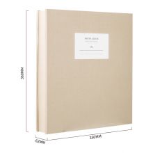 得力(deli)900张多尺寸插页式可标记相册簿 5寸6寸7寸8寸开学军训学校时光纪念册宝宝成长家庭影集 65352