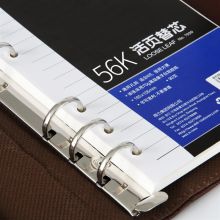 得力(deli)90张活页本册替芯 9孔26孔记事本笔记本子内页 