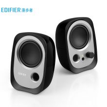 漫步者(EDIFIER)R12U 外观时尚、音质纯正的入门级微型2.0桌面音响 笔记本音箱 电脑音箱 (颜色随机)