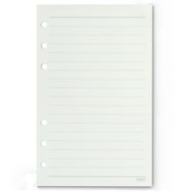 得力(deli)90张活页本册替芯 9孔26孔记事本笔记本子内页 