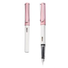 英雄（HERO）钢笔359A正姿 学生办公练字铱金钢笔签字笔 薄厚片工艺铱金笔尖（附加6支墨囊） EF尖