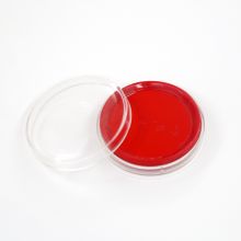 西玛(SIMAA)20个 80mm 快干印台印泥 财务办公用品 红色圆形透明外壳17311-20