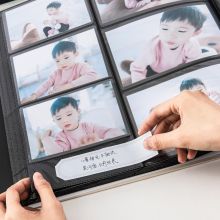 得力(deli)900张多尺寸插页式可标记相册簿 5寸6寸7寸8寸开学军训学校时光纪念册宝宝成长家庭影集 65352