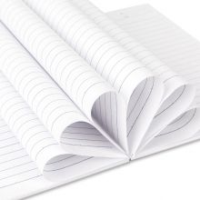 得力 deli12本A5-30张无线胶装软抄本记事本 工作笔记本子文具办公用品 7667