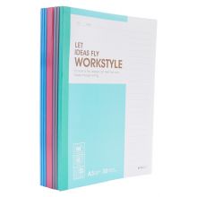 晨光笔记本B5大16K软抄本A5小软面本学生用简约手账本子练习本商务办公会议
