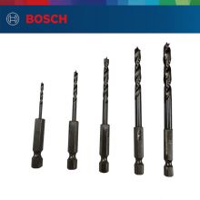 博世(BOSCH)5支六角柄木工钻头套装(5件套)(2/3/4/5/6mm)