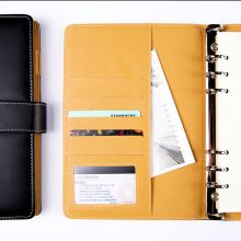 广博(GuangBo)25K活页笔记本子皮面本/商务记事本/文具日记本 100张  GBP8605