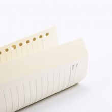 晨光(M&G)文具活页本芯 7mm横线活页本子替芯 线圈纸 活页笔记本替换内芯 80页/包