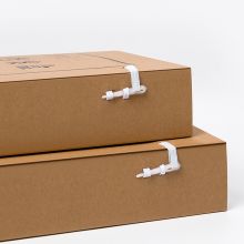 广博(GuangBo)10个装党建高质感纯浆久存耐用A4牛皮纸档案盒/文件收纳盒/资料盒