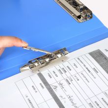 西玛（SIMAA）A4金属强力夹硬文件夹 大容量试卷资料夹诗朗诵签约夹板