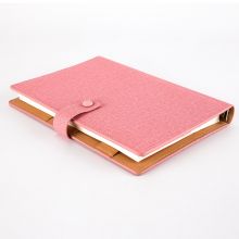 广博 GuangBoA5按扣活页笔记本子 皮面记事本 博彩 100张 GBP8607