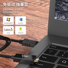优越者（UNITEK）DP转HDMI转换线 Displayport转HDMI公对母转接线黑色 电脑接电视高清视频线转换器