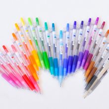日本百乐（PILOT）JUICE彩色按动中性笔啫喱笔手账笔果汁笔 黑色 0.5mm 单支装 LJU-10EF原装进口