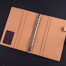 广博 GuangBoA5按扣活页笔记本子 皮面记事本 博彩 100张 GBP8607