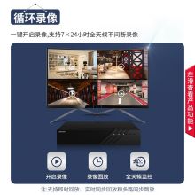 海康威视监控硬盘录像机 8路8盘位兼容8T监控硬盘 支持800万摄像头接入 4K高清网络监控主机 