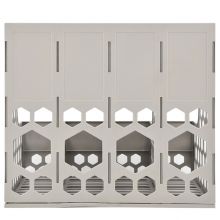 广博(GuangBo) 稳固型四联文件框 文件筐 文件架 收纳栏办公用品  WJK9399