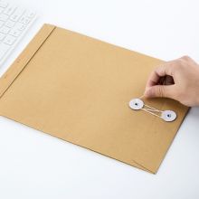 广博(GuangBo)经典款牛皮纸档案袋/资料文件袋办公用品