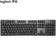 罗技（Logitech）K845 机械键盘 有线键盘 游戏办公键盘 全尺寸 单光 黑色 TTC轴 青轴