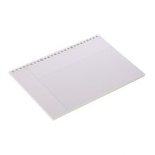 晨光(M&G)文具B5/26孔点阵活页本芯 手账本内页替芯 米色设计稿纸 极简系列本子替换内芯 50页/包