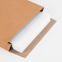 广博(GuangBo)牛皮纸投标文件袋档案袋合同文件资料袋20只装办公用品