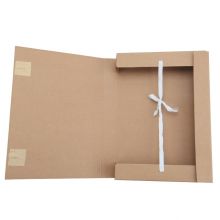 广博(GuangBo)10个装党建高质感纯浆久存耐用A4牛皮纸档案盒/文件收纳盒/资料盒