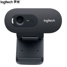 罗技(Logitech)C270高清网络摄像头 高清视频通话 即插即用 720P 网络课程 远程教育 台式机电脑摄像头