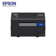 爱普生(EPSON) CW-C6030P 工业彩色标签打印机 自动剥离 桌面型数码标签印刷机 卷筒不干胶喷墨打印