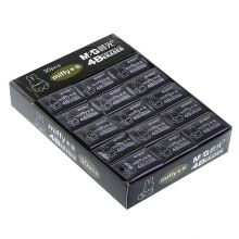 晨光(M&G)4B橡皮 橡皮擦 小号米菲 办公学生美术绘图考试 黑色1盒30块装 FXP96313