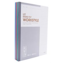 晨光笔记本B5大16K软抄本学生用简约手账本子练习本商务办公会议