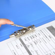 西玛（SIMAA）A4金属强力夹硬文件夹 大容量试卷资料夹诗朗诵签约夹板