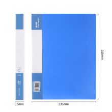 西玛（SIMAA）A4金属强力夹硬文件夹 大容量试卷资料夹诗朗诵签约夹板