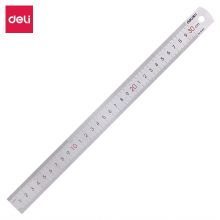 得力 钢直尺30CM 8463