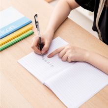 得力 deli12本A5-30张无线胶装软抄本记事本 工作笔记本子文具办公用品 7667